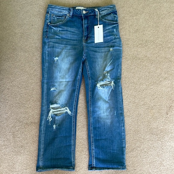 NWT Risen High Rise Capri Jeans. - Picture 1 of 7